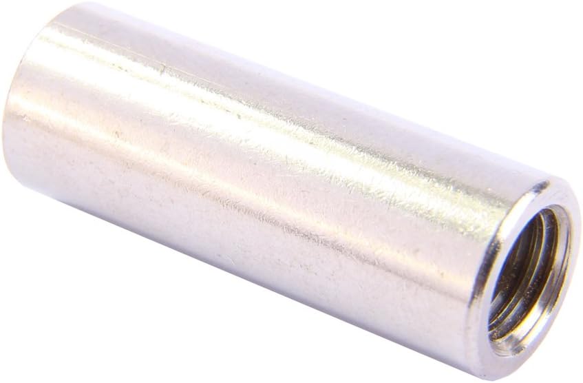 10 Pz Manicotti Filettati In Acciaio Inox Tubo A Ve 5mm/6mm