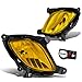 DNA Motoring FLZTL130AM Pair Fog Lights w/Switch [For 10-12 Genesis Coupe]