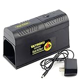 SKYROKU Electronic Mouse Trap Rat Killer for Outdoor and Indoor Pest Control (Black)