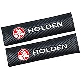 Altergo Seat Belt Covers for Holden Cars Embroidered Badge Adults and Children Shoulder Pad Opening Fiber 2 Pack