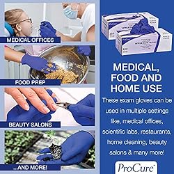 ProCure Disposable Nitrile Gloves X-Large, 200