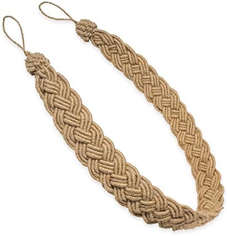 Eclectic Jute Braided Tie Back