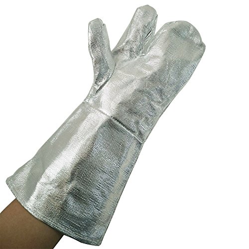 38cm High Temp(5001000 centigrade) Heat Resistant Aluminized Welding