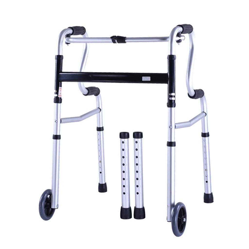 バスタブ B07mdh1cxd 100kgシルバー バスチェア Color 歩行器 折りたたみ式歩行器 調節可能な歩行 高齢者や扱いにくくなった人に最適 標準歩行器 Silver 歩行器 Silver 補助器具ホイール 360度回転式歩行器 歩行器 福袋特集 21