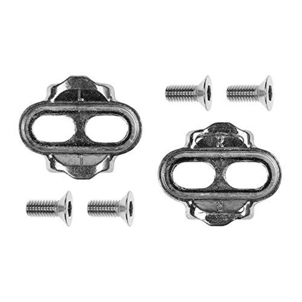 Crankbrothers Pedal Cleat Kit, Zero Float, silver