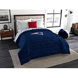 NFL Anthem Twin/Full Bedding Comforter Only, New England Patriots