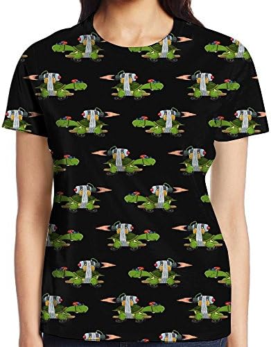 Hawaiian 3D Printed Sea Turtle T-Shirt Short Sleeve Crewneck Tee Pullover Casual Tops