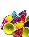 Zak Designs Confetti 4-piece 7 oz. Prep Bowl Set, Assorted - Kiwi