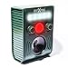 OUTXPRO Motion Activated PIR Ultrasonic Cat Dog Deer Pest Repeller, Solar Charged Distance and Frequence Adjustable Device