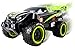Vokodo Thunder Remote Control RC Truck Truggy Car Light up Wheels Ready to Run Includes Rechargeable Battery 1:16 Size Toy (Green)