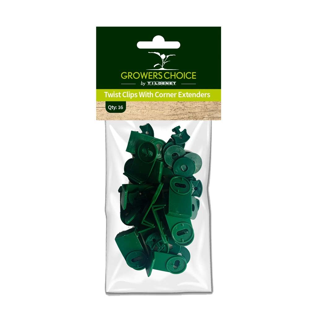 Tildenet Twist Clips with Corner Extenders