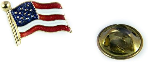Amazon ピン ブローチ 米国国旗ラペルピン 米国製 赤 白 青 星 ストライプ ブローチ 通販