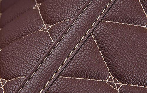 YAOJINYI Xpe 5D Trunk Mats for Nissan Patrol Y62 (2014-2016) (Coffee)