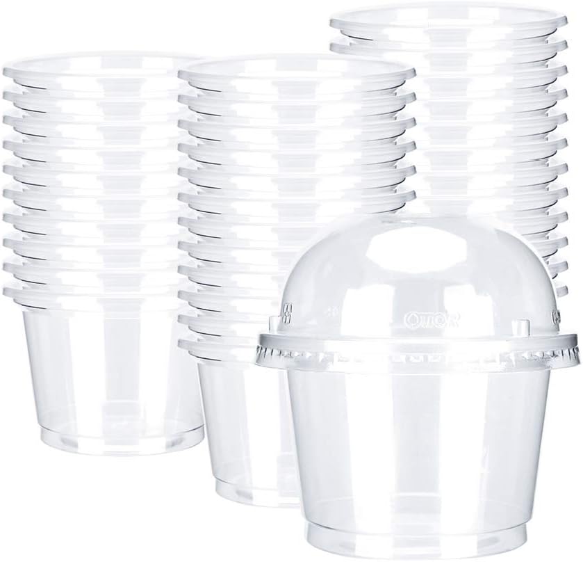 Amazon Com Otor 8oz Hot Cold Disposable Plastic Cups With Dome Lids 50 Sets Ice Cream Cups Snack Bowl Take Away Food Container For Dessert Fast Food Soup Kitchen Dining Amazon Com Otor 8oz Hot Cold Disposable Plastic Cups With Dome Lids 50 Sets Ice Cream Cups Snack Bowl Take Away Food Container For Dessert Fast Food Soup Kitchen Dining