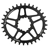 Wolf Tooth Direct-Mount Elliptical/Oval Drop-Stop Chainring for RaceFace and SRAM Cranks