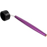 Cru5h Billiards Aluminum Circle Pool Chalk Holder - Use with TAOM Pyro or TAOM V10 Chalk - Slip-in Pocket Pool Cue Chalk Holder - Cover Billiard Supplies - Snooker Accessory Chalk