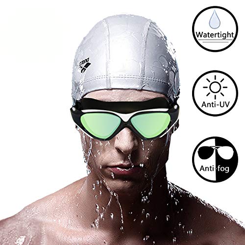 image for WeTest Advanced Silicone Swim Goggles, Swimming Goggles Waterproof Ant