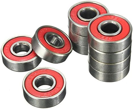 10pcs Abec-5 608-2rs 608rs Set Skateboard Roller Sealed Ball Stainless Bearings