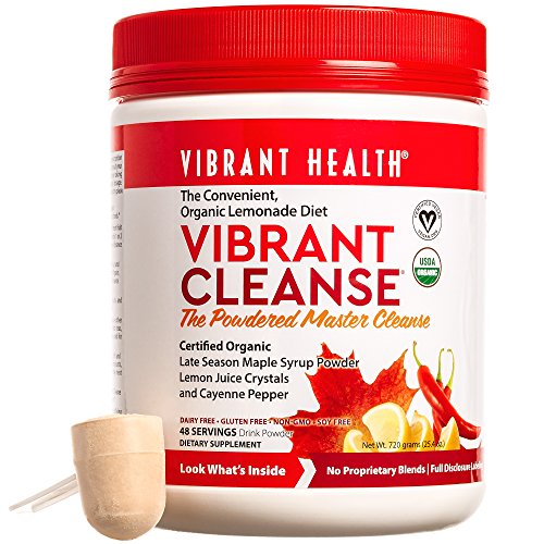 Vibrant Health - Vibrant Cleanse, The Convenient Organic Lemonade Diet, 48 Servings