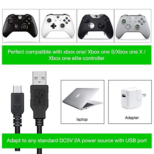 image for Xbox one Controller Charger 2 x 800mAh Rechargeable Battery Packs for 