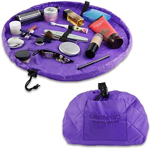 Lay-n-Go Cosmo Deluxe (22") Cosmetic Bag, Purple 1 Lay-n-Go Cosmo Deluxe (22") Cosmetic Bag, Purple