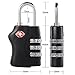 XCSOURCE 2 pcs TSA Security 3 Digit Combination Suitcase Luggage Bag Code Lock Padlock XC303