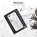 TORRAS iPhone 8 Plus Case, iPhone 7 Plus Case, Perfect Slim Fit Shell Glossy Marble Soft TPU Rubber Silicone Gel Mobile Phone Cover Case for Apple iPhone 7 Plus/iPhone 8 Plus, Black/White