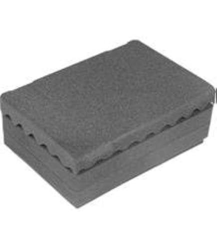 Pelican Im2720 Case Replacement Foam Set - 5 Piece Pluck Foam Kit (Top, Bottom + 3 Middle)