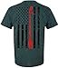 Patriot Apparel Thin Red Line Halligan Firefighter T-shirt