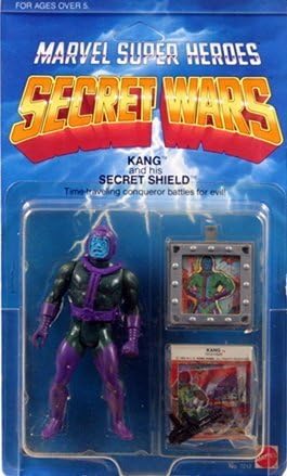 Marvel Secret Wars KANG Action Figure w/Secret Shield (1983 Mattel)