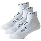 Thirty48 Low Cut Cycling Socks Unisex; Running, Spin Class, Hiking, Gym Training