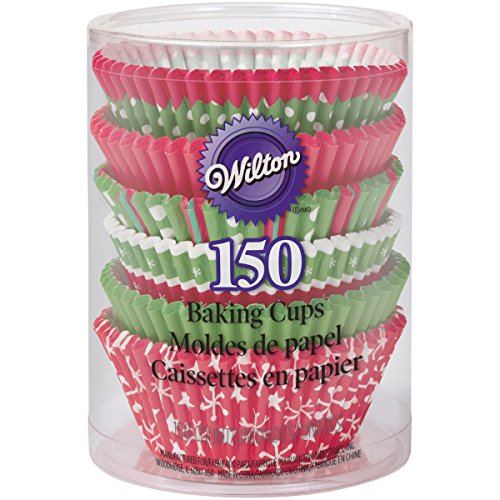 Wilton Christmas Cupcake Liners, 75-Count