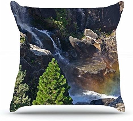 Ysbcbmn Throw Pillowcase 18x18 Inches Cotton Pillowcases Decorative Pillow Cover Case with Hidden Zipper Decor Cushion Covers - Nature Desert nature desert waterfalls Nature Desert For Living Room