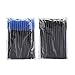 KEDSUM 100pcs Disposable Mascara Brushes,Bendable Mascara Wands with Soft Hair,Eye Lash Brushes/Eyebrow Applicator with 2 Colors,Cosmetic Makeup Brush Kit