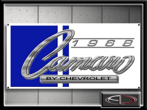 Camaro 1968 Sign Banner Chevrolet Buy Online In Bahrain