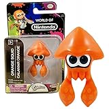 Nintendo Jakks Pacific Year 2016 World of Splatoon Series 2-1/2 Inch Tall Mini Figure - ORANGE SQUID