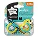 Tommee Tippee Fun Style Pacifiers, Symmetrical Design, BPA-Free Silicone Binkies, 6-18m, 2 Count, Colors and Designs Vary