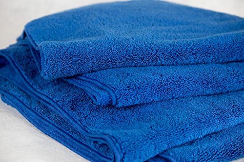 LIMITED OFFER 40% OFF- Soft &amp; Plush Microfiber Bath Towel, Great for use as a Hair Towel, Swimming, Beach, Sports, Travel &amp; Gym Towel. (Blue Bath Towel)