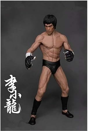 Amazon アニメ格闘の父ブルース リー スタチューii中古モデル ホリデーバースデーギフト デコレーションモデル フィギュア ドール 通販