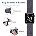 SYRE Compatible Apple Watch Band Series 4/3/2/1 38mm 40mm 42mm 44mm, Lightweight Breathable Nylon Sport Band Replacement iWatch Series 4, Series 3, Series 2, Series 1