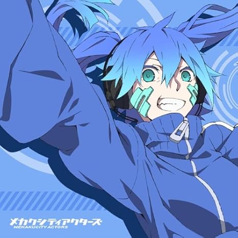 Amazon メカクシティアクターズ もふもふミニタオル エネ アニメ 萌えグッズ 通販