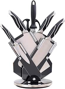 Compra WLdehong - Bloque de cuchillos de cocina de acrílico