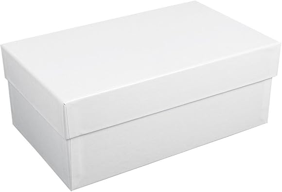 Jouailla-Caja de cartón, color blanco: Amazon.es: Joyería