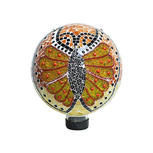 Echo Valley 8233 10" Butterfly Jeweled Mosaic Gazing Globe