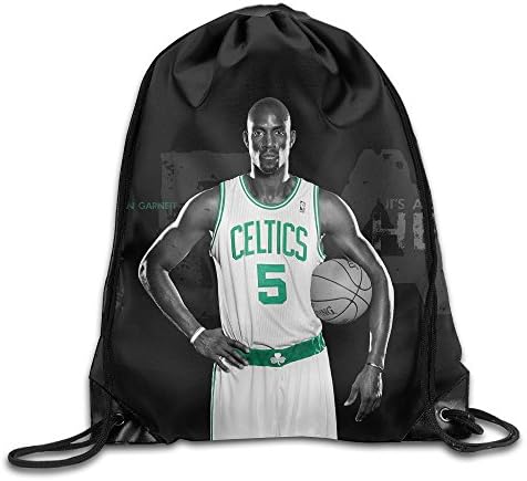 Great Kevin Garnett Art Logo Drawstring Backpack Sack Bag