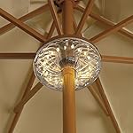 Brylanehome Led Round Under-Umbrella Light (Bronze,0)