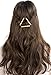 1907 Matte Wide Bobby Pins, Brown NHC005