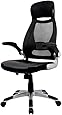 Sedia Ufficio Ergonomica IntimaTe WM Heart, Schienale Alto In Rete, Braccioli Ribaltabili, Supporto Lombare - Nero