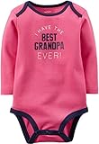 Carters Baby Girls Best Grandpa Ever Bodysuit