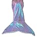 Mermaid Tail Blanket for Adults,Plush Soft Flannel Fleece All Seasons Sleeping Blanket Bag,Shiny Fish Scale Design Snuggle Blanket Best Gifts for Girls,Women,25”×60”
